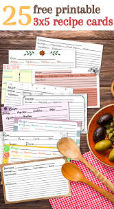 Free Printable Recipe Cards Templates 3x5 Recipe Cards Diy Recipe Binder Inserts In 2020 Recipe Cards Printable Free Recipe Cards Template Printable Recipe Cards