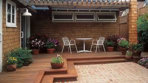 Decks and patios take a lot of abuse from the sun, moisture, temperature changes, insects, algae, mildew, and everyday use. Deck Ideas 40 Ways To Design A Great Backyard Deck Or Patio Sunset Sunset Magazine