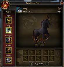 If not, don't worry—your local battle pet trainer has one for you. 10 More Hunter Pet Stable Slots Added In Battle For Azeroth Wowhead News