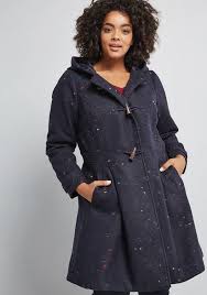 Plus Size Women S Winter Coats Plus Size Swing Coats For Women The Untidy Closet Plus Size Coats Coats For Women Fit And Flare Coat