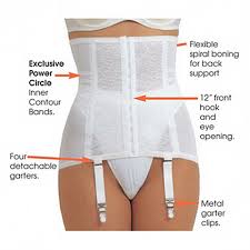 Rago 21 Shapette Waist Cincher With 4 Detachable Clasps