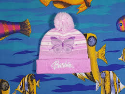 Take a blast into the past! Y2k Barbie Beanie Vintage 90s Club Kid Aesthetic Retro Skull Cap Surfwear Ski Snow Surf Tv Spellout Logo Winter Hat Gift Festival Party Hats Caps Winter Hats Zac Tranz Com