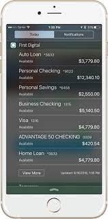 Also, the user can check out loan offers. Consumers Use Latest Apple Ios Functionality To View Account Balances Without Logging Into Mobile Banking Apps Business Wire