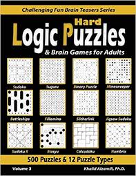 What does a gifted child like more than an intellectual challenge? Hard Logic Puzzles Brain Games For Adults 500 Puzzles 12 Puzzle Types Sudoku Fillomino Battleships Calcudoku Binary Puzzle Slitherlink Challenging Fun Brain Teasers Series Alzamili Dr Khalid 9789922636092 Amazon Com Books