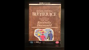 Beetlejuice is a comedy, fantasy film directed by tim burton and written by michael mcdowell. Beetlejuice 4k 2d Blu Ray Hmv Exclusive Cine Edition 6 Uk Hi Def Ninja Pop Culture Movie Collectible Community