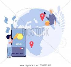 You can send an international money transfer in person, by phone, website or mobile app. International Money Vector Photo Free Trial Bigstock