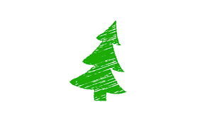 Find the perfect christmas trees white background stock photos and editorial news pictures from getty images. Christmas Tree Painted With Chalk Stock Footage Video 100 Royalty Free 15370630 Shutterstock