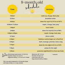 NEW & IMPROVED! UPDATED 2022! Sample Schedules for the First Year and  Beyond — Wee Bee Dreaming Pediatric Sleep Consulting