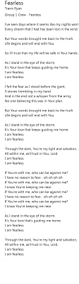 The street looks when it's just rained. Fearless Lyrics Follow Lyrics