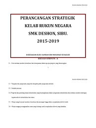 The rukun negara or (formerly rukunegara; Pelan Strategik Kelab Rukun Negara 2015 2019