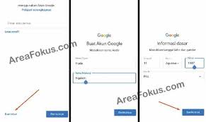 Gmail adalah layanan penyedia akun email berbasis web yang dimiliki oleh mbah google. Cara Membuat Akun Google Baru Langsung Jadi Gak Sampai 5 Menit Area Fokus