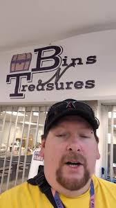 Restock day at bins and treasures, come