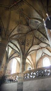 Kreuzgewolbe Klosterkirche Val Mustair Gr Schweiz Orte Schweiz