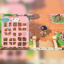 Acnh Patterns S Instagram Profile Post Really Pretty Path You Can Use The Creator Id To Get All The Acnh Patterns Animal Crossing Game New Animal Crossing