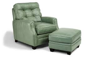 Flexsteel Latitudes Flamenco Chair And Ottoman In 014 21 Leather Furniture Leather Chair With Ottoman Restaurant Chairs For Sale