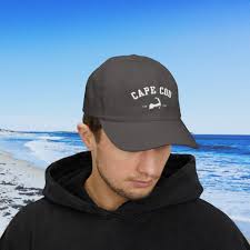 Cape Cod Embroidered Classic Cap, Gift for Cape Lover, Cape Cod Souvenir  Baseball Hat, Summer Vacation Beach Hat, Adjustable Unisex Cap