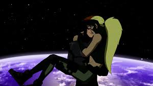 Young Justice Photo Kid Flash X Artemis New Years Kiss Young Justice Wally West Artemis Young Justice
