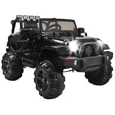 Ktaxon 12v Ride On Car Truck Electric Battry Powered Rc Car Toy W Remote Control 3 Speeds Spring Suspension Led Lights Mp3 Kids Suv Walmart Com Kids Ride On Ride On