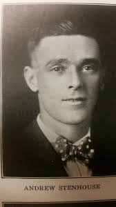 Andrew Stenhouse was the victim of a murder that remains unsolved over 90  years later. A handsome immigrant to the US from Scotland in 1914 at age  24, he was nicknamed “Scottie.”