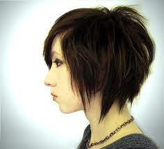 Short Emo Hair Edgy Bob Hairstyles Medium Hair Styles