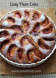 Brown Sugar Plum Cake With Sour Cream Recipe Plum Recipes Plum Cake Plum Dessert