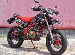 Modifikasi klx 150 supermoto motor kawasaki buat adventure via modifikasiimotorr.blogspot.com. Kawasaki D Tracker 150 Modifikasi Mobil Sport Mobil Motor