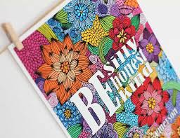 Free printable flower coloring pages are a fun way for kids of all ages to develop creativity, focus, motor skills and color recognition. Lettering Coloring Pages 6 Beautiful Free Pages To Relax And Color