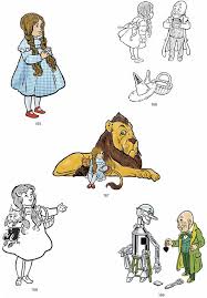 Pin By Maria Barefoot On Embroidery Original Wizard Of Oz Free Clip Art Wizard Of Oz
