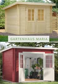 Gartenhaus Maria Mit Pultdach Perfekt Fur Die Aufbewahrung Von Gartengeraten Gartenhaus Gartenhaus Pultdach Haus