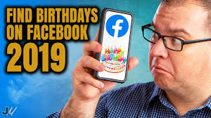 Now click 'home' on the top right corner of your screen. How To Find Birthdays On Facebook Youtube
