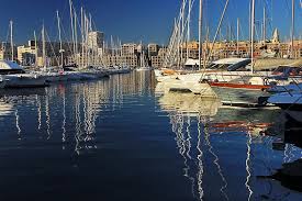 Photo Boats In Harbor At Vieux Port Marseille France France Marseilles Travel Photography