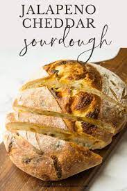 Jalapeno Cheddar Sourdough Bread Recipe Sourdough Bread Bread Jalapeno Cheddar