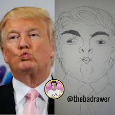 These Funnily Terrible Portraits Of Famous People Drawn By This Artist Are Awfully Accurate 38 Pics Bored Panda Please, feel free to share these drawing images with 320x427 worst drawings on paigeeworld. these funnily terrible portraits of