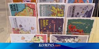 Terdapat banyak surat di kotak surat. Ini Kartu Pos Zaman Now
