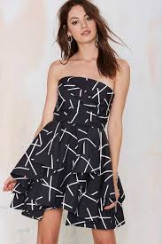 Cameo Collective Shaken Up Strapless Dress Ball Gown Dresses Fashion Summer Cocktail Dress