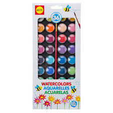 ألوان مائية 36 قالب من ماركة ألعاب أليكس