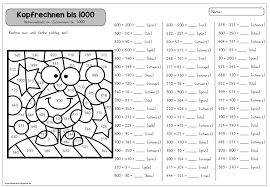 1000 tafel geometrie ausdrucken# : Ideenreise Blog Rechenmalblatt Kopfrechnen Bis 1000