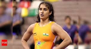 Wrestler vinesh phogat is one of india's brightest prospects at the 2020 summer olympic games. Tokyo Olympics I Am Mentally Stronger Now Says Vinesh Phogat Tokyo Olympics News Times Of India