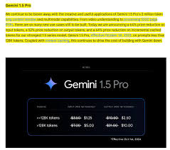 谷歌发布更新！Gemini 1.5狂降50%，可处理1000页文档_谷歌Gemini官网