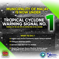 Check spelling or type a new query. Lgu Malay From Malay Drrmo As Per Severe Weather Facebook