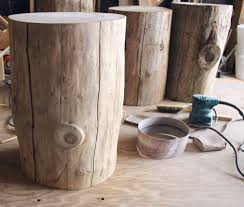 Diy Tree Stump Side Table In 2020 Tree Stump Side Table Diy Side Table Wood Stump Side Table