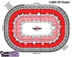 high quality red wings seating chart with rows frontier