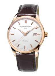 Die unruh treibt, gemeinsam mit der spiralfeder und zahnrädern, eine uhr an und wird gern auch als ihr herz betrachtet. Frederique Constant Armbanduhr Classic Index Fc 303v5b4 De Bijenkorf