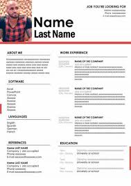 List your contact details on the cv the right way. Download Resume Template Word 2013