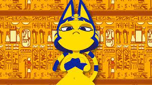 Ankha dancing nude