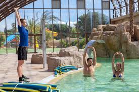 Aquagym Dans La Piscine Couverte Du Camping La Sirene Aquagym Piscinecouverte Camping Parc Aquatique Argeles Sur Mer