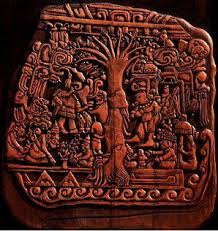 Rendering Of The Mesoamerican World Tree Stela Izapa City Ruins Chiapas Mexico Tree Of Life Art Lds Art Book Of Mormon Stories