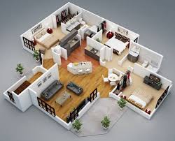 Dengan memiliki 3 kamar tidur pada rumah minimalis bukan berarti anda harus mengorbankan ruangan lainnya seperti ruang keluarga, atau bahkan ruang tamu. 5 Inspirasi Desain Denah Rumah 3 Kamar Pilihan Arsimedia