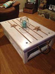 Add style to your home, with pieces that add to your decor while providing hidden storage. Beach Theme Coffee Table Coffee Table Coffee Table Wood Decorating Coffee Tables