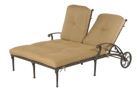Outdoor chaise lounge chair with side pocket is designed for ultra comfort and convenience when relaxing outdoor. Outdoor Double Chaise Lounge Cushions Patiopads Com